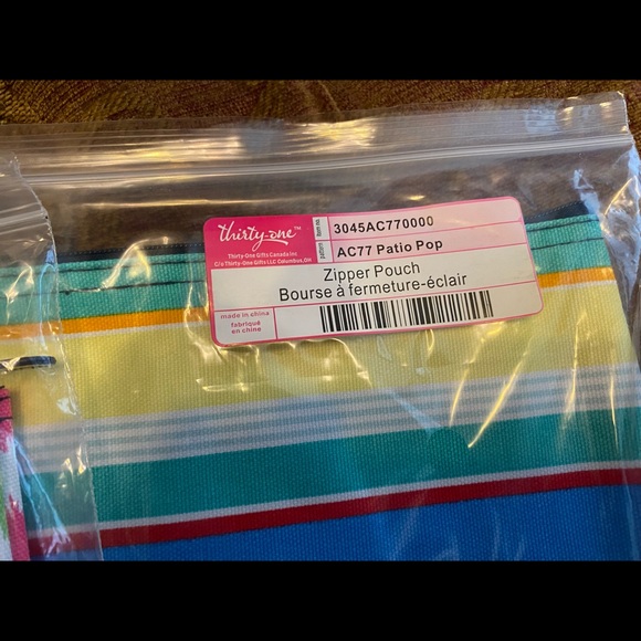 New Zipper Pouches & Pink Flamingo Cool Zip Snacker. - Picture 2 of 4